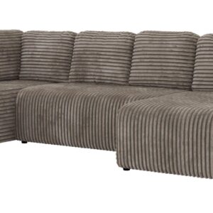 wohnli-moebel-suche-800001859197 Wohnli Möbelsuche - WOHNLANDSCHAFT NESSARO COR U Hellbraun Cord - Links Seite