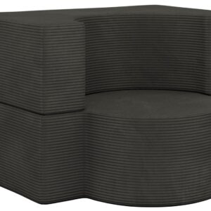 wohnli-moebel-suche-800001859224 Wohnli Möbelsuche - 1-SITZER BODENSOFA SANOA - Dunkelgrau Cord