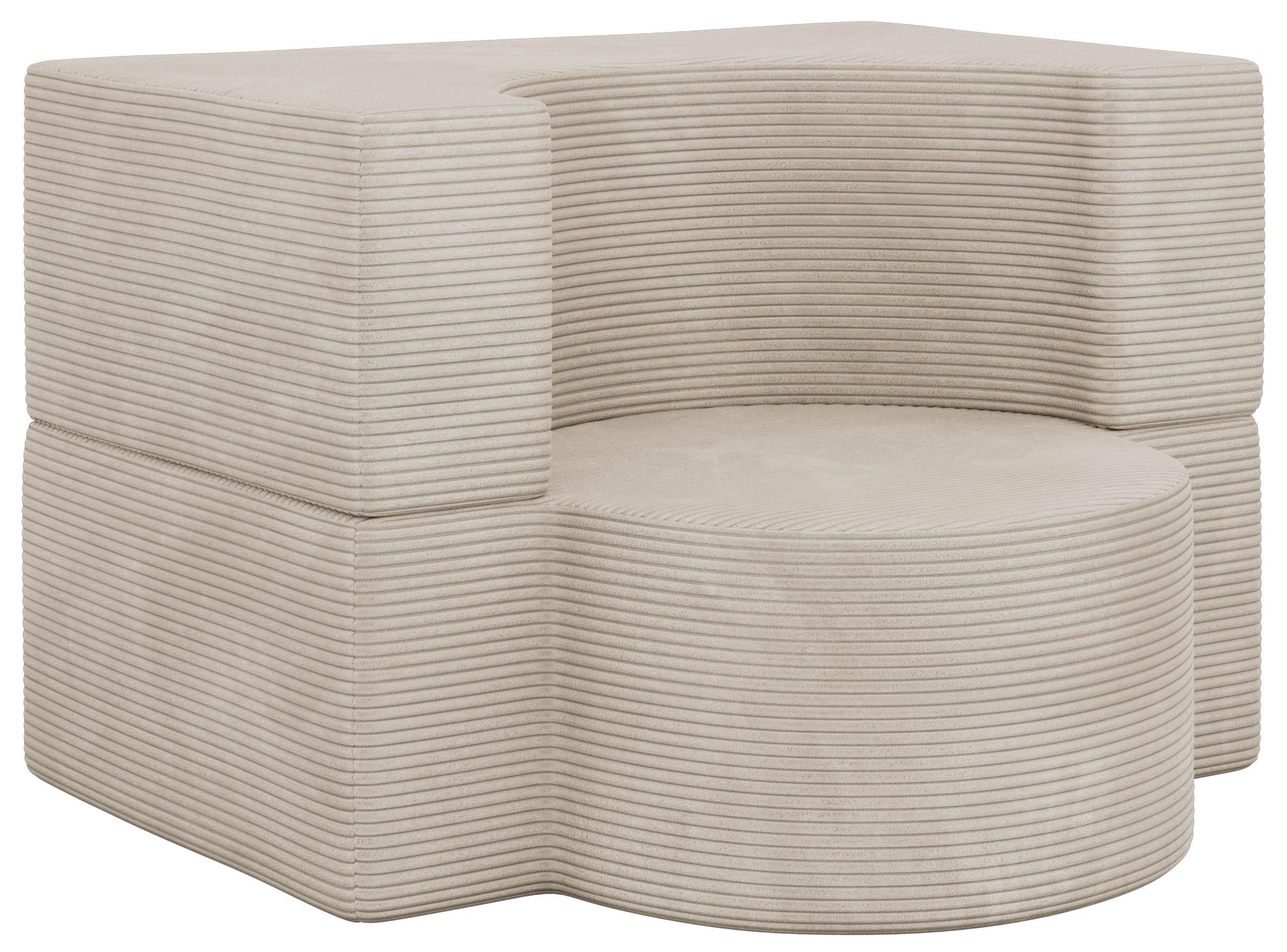 wohnli-moebel-suche-800001859227 Wohnli Möbelsuche - 1-SITZER BODENSOFA SANOA - Creme Cord