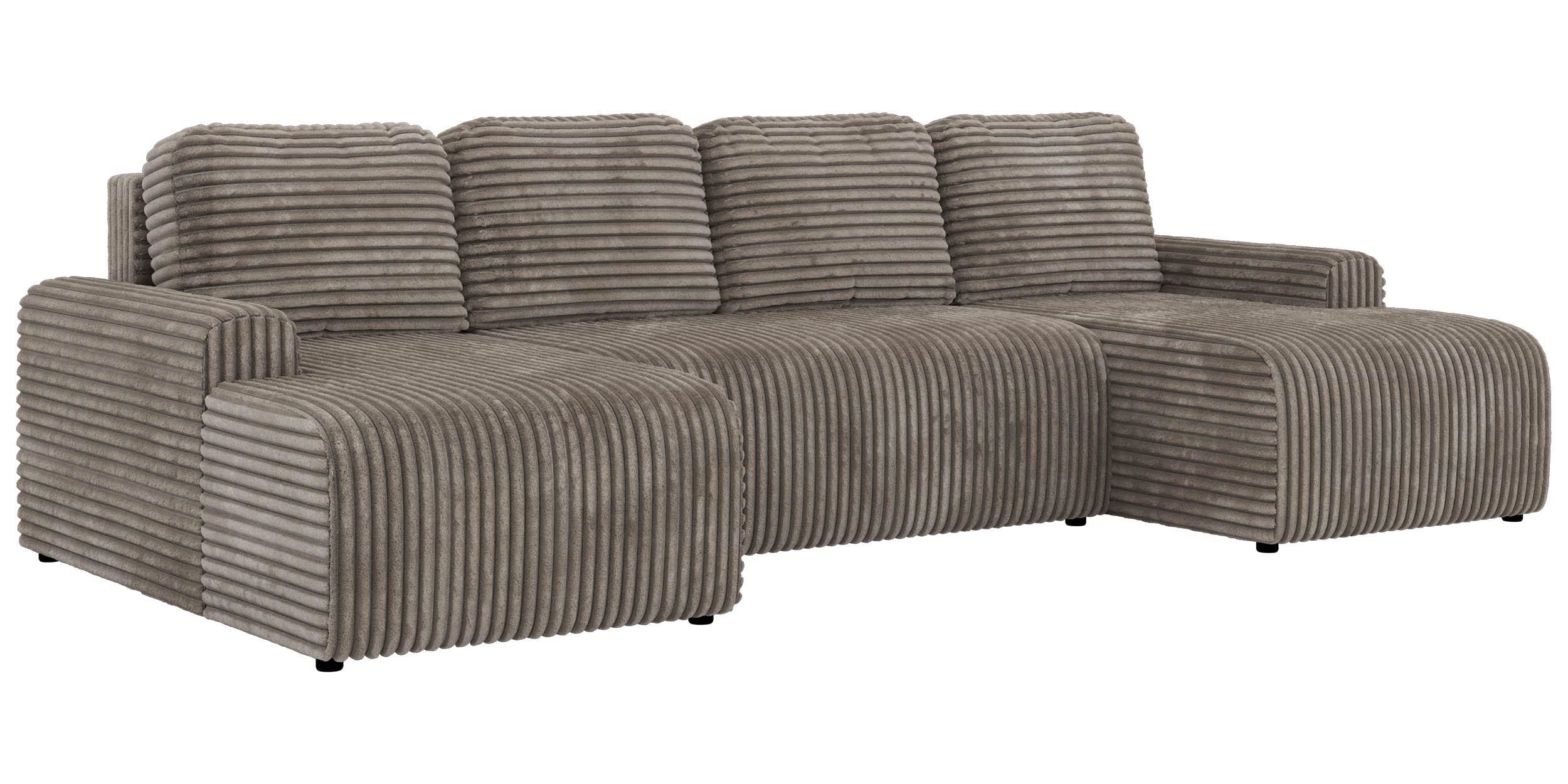 wohnli-moebel-suche-800001859290 Wohnli Möbelsuche - WOHNLANDSCHAFT NESSARO U Hellbraun Cord