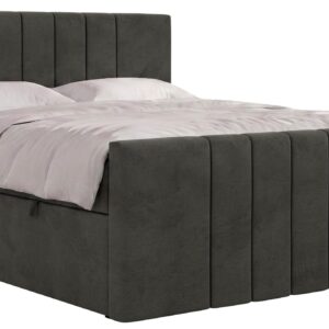 wohnli-moebel-suche-800001859294 Wohnli Möbelsuche - BOXBETT INERO DUO 160/200 - Dunkelgrau Velvet - Topper T25 - H4