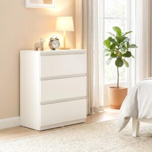 wohnli-moebel-suche-800001860713-1 KOMMODE Spanplatte Weiß Holzwerkstoff HOMCOM Möbel > Kommoden & Schubladenschränke > Kommoden Weiß