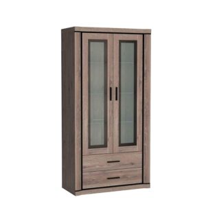 wohnli-moebel-suche-800001864986 Wohnli Möbelsuche - VITRINE MALAGA 192 / 97 cm in Braun