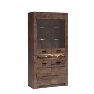 wohnli-moebel-suche-800001865105 Wohnli Möbelsuche - VITRINE ZERI 192 / 96 cm in Braun