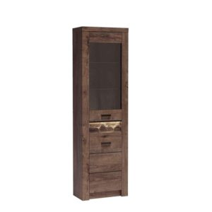wohnli-moebel-suche-800001865112 Wohnli Möbelsuche - VITRINE ZERI 192 / 56 cm in Braun