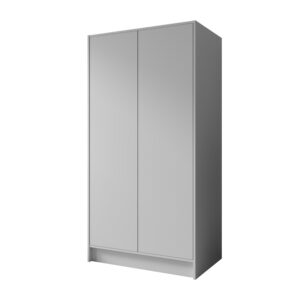 wohnli-moebel-suche-800001865177 Wohnli Möbelsuche - DREHTÜRENSCHRANK VELAR 102/200/51 cm Modern Kleiderschrank 2-türig Weiß