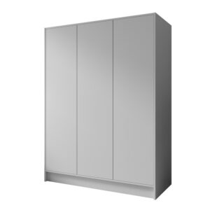 wohnli-moebel-suche-800001865199 Wohnli Möbelsuche - DREHTÜRENSCHRANK VELAR 150/200/51 cm Modern Kleiderschrank 3-türig Weiß