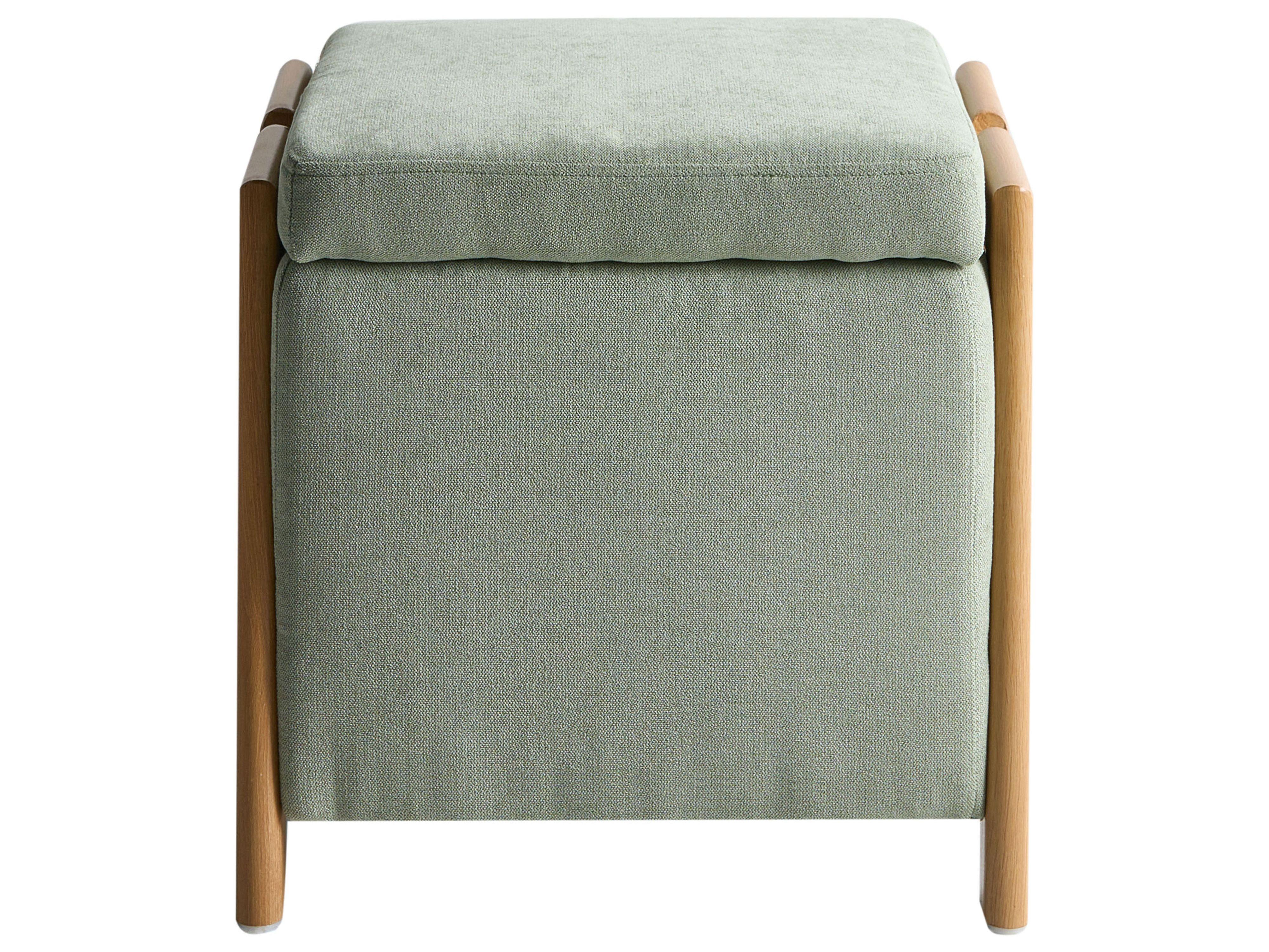 POUF Grün Edland Textil Beliani Möbel > Bänke > Sitzbänke Braun