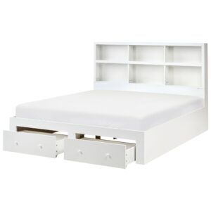 wohnli-moebel-suche-800001904765 Wohnli Möbelsuche - BETT mit Schubladen 180/200 cm MDF-Platte Weiß Tarare
