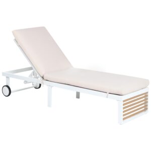 wohnli-moebel-suche-800001904787 Wohnli Möbelsuche - SONNENLIEGE mit Kissen Beige Verdello