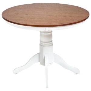wohnli-moebel-suche-800001904816-1 ESSTISCH Braune Esche 100/100 cm Holz Akron Holz Beliani Möbel > Tische > Esstische Braun