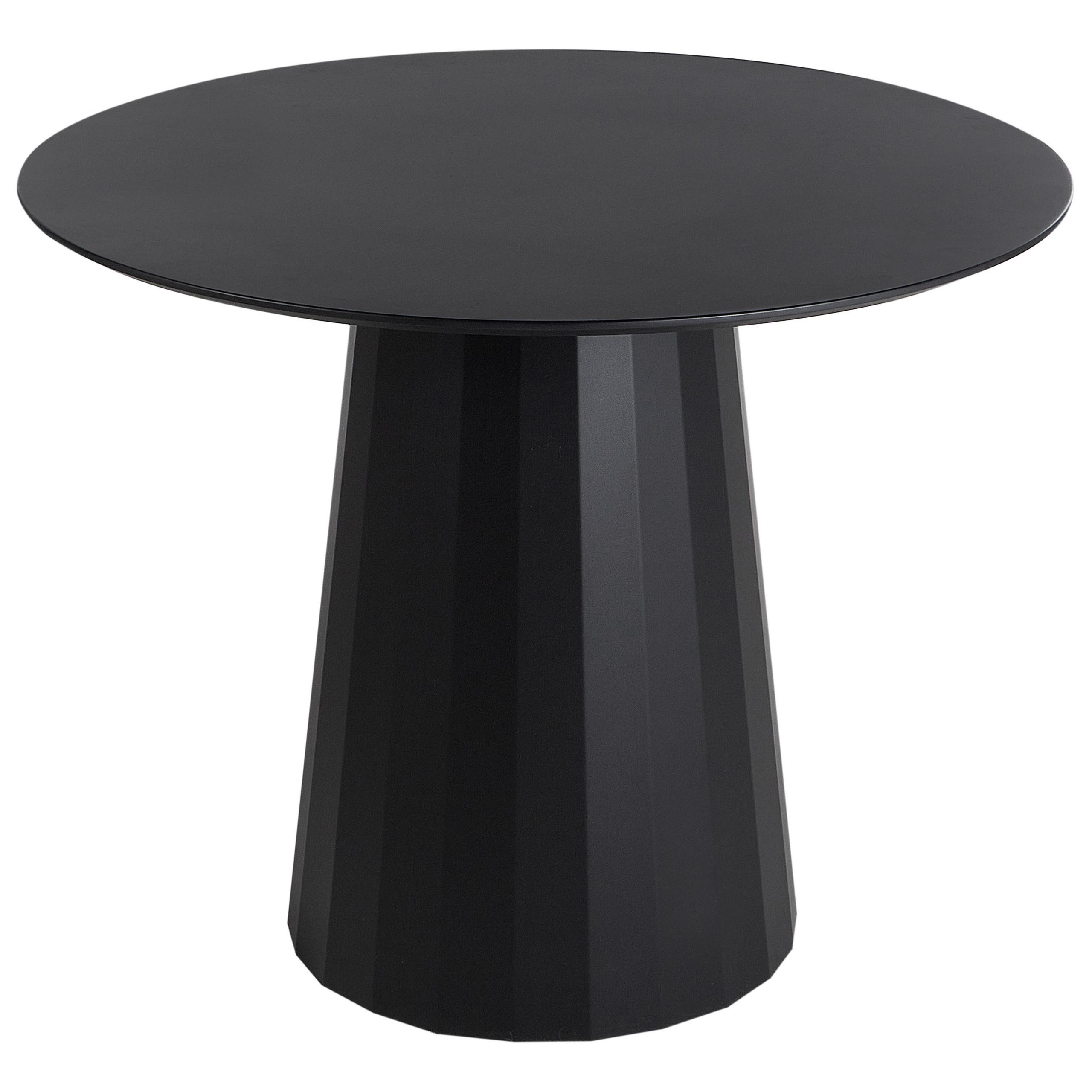 wohnli-moebel-suche-800001905221 Wohnli Möbelsuche - ESSTISCH Schwarz 100/100 cm Metall Plato