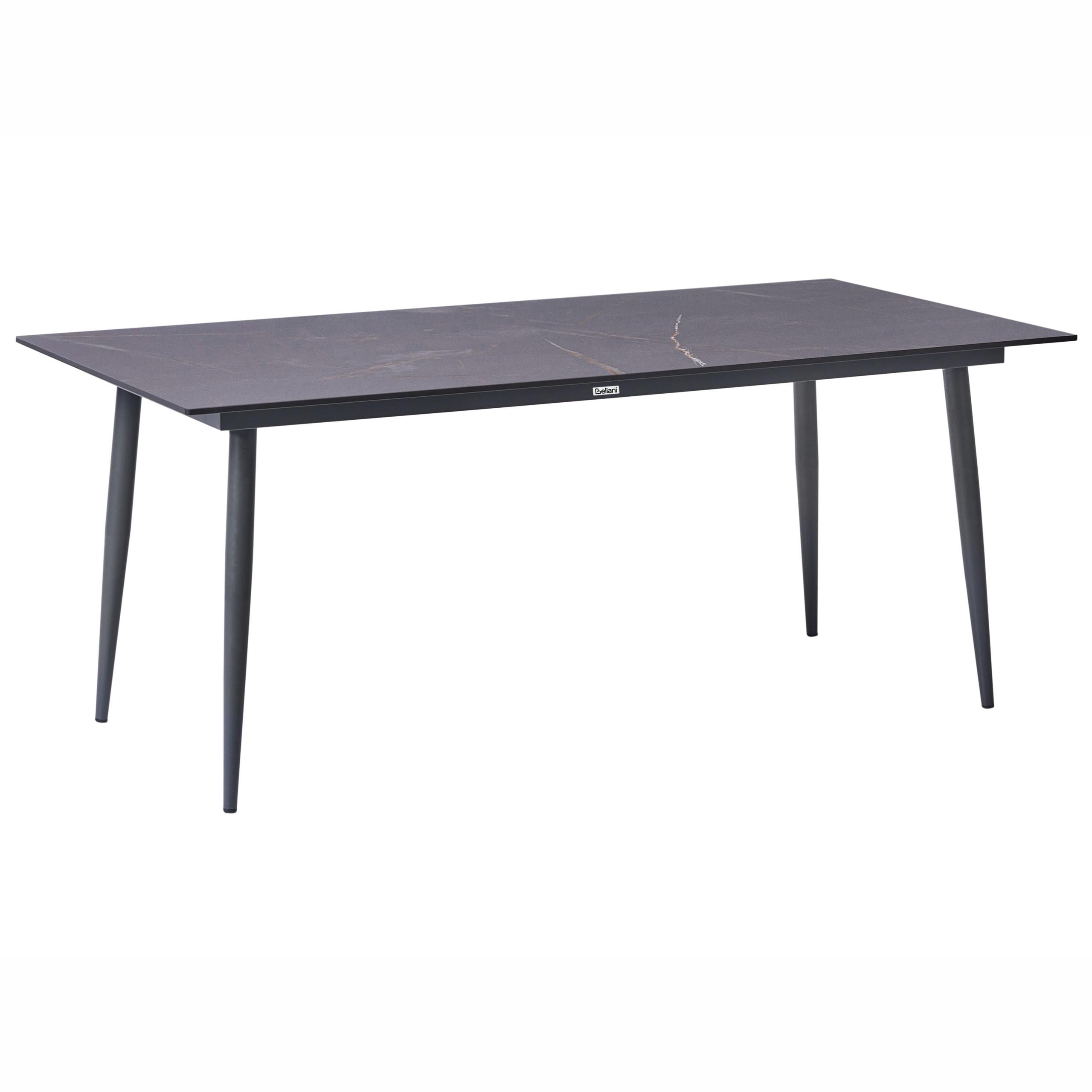Wohnli Möbelsuche - KONFERENZTISCH 90/180 cm Grauer Marmor Tolentino
