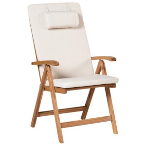 wohnli-moebel-suche-800001905578-1 GARTENMÖBEL-SET 6-Sitzer Hellbeige Akazienholz Java Premium Holz Beliani Garten & Outdoor > Gartenmöbel > Gartenmöbel-Sets Braun