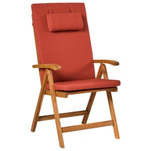 wohnli-moebel-suche-800001905584-1 GARTENMÖBEL-SET 6-Sitzer Rot Akazienholz Java Premium Holz Beliani Garten & Outdoor > Gartenmöbel > Gartenmöbel-Sets Braun