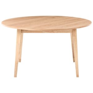 ESSTISCH Helle Eiche 140/140 cm Huntley Holzwerkstoff Beliani Möbel > Tische > Esstische Braun