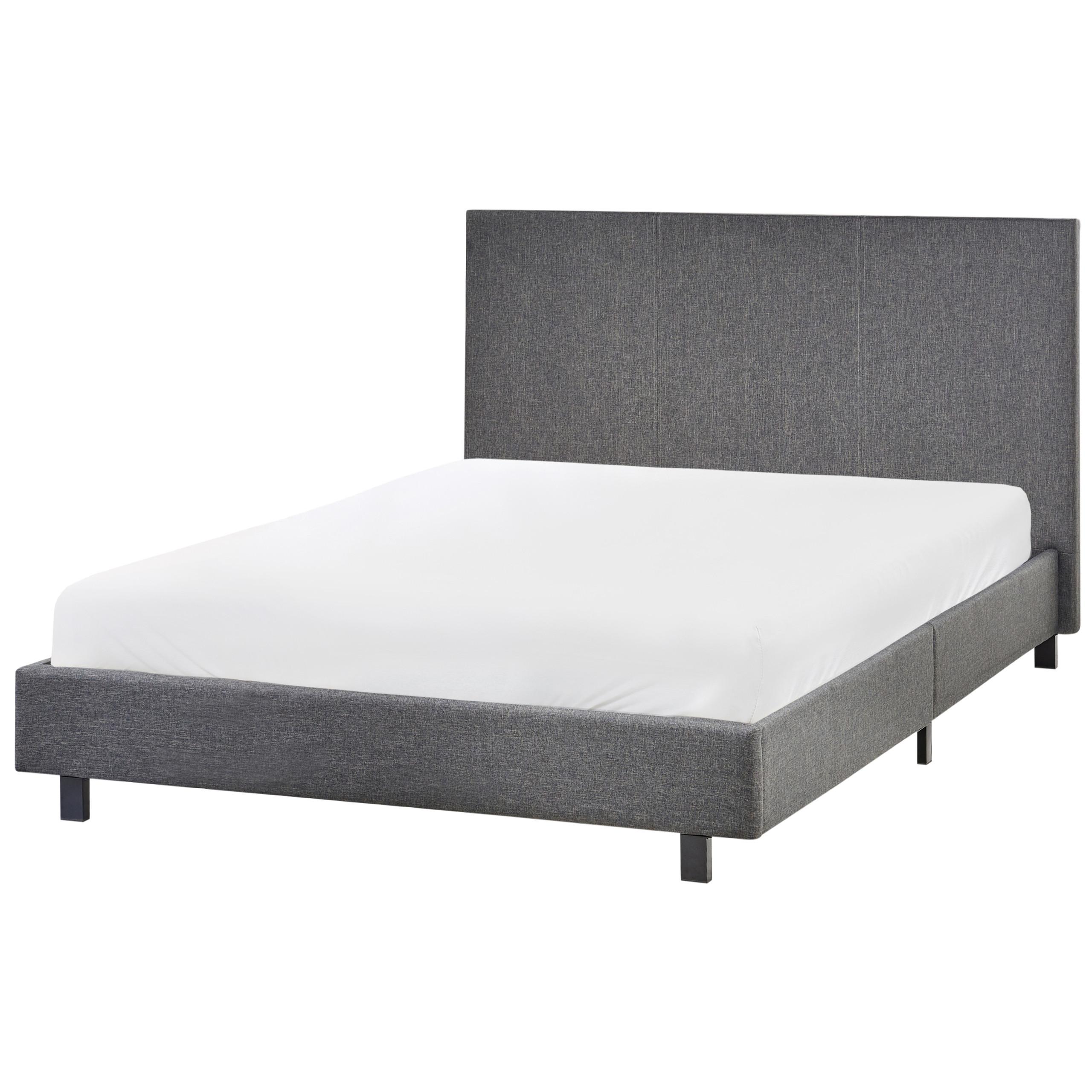 wohnli-moebel-suche-800001906161 Wohnli Möbelsuche - BETT mit Lattenrost 120/200 cm Stoff Grau Albi