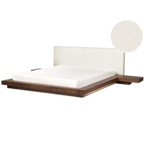 wohnli-moebel-suche-800001906300 Wohnli Möbelsuche - BETT mit LED 180/200 cm MDF-Platte Braun Zen