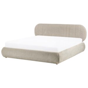 wohnli-moebel-suche-800001906305 Wohnli Möbelsuche - BETT mit Stauraum 180/200 cm Stoff Taupe Campan