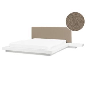 wohnli-moebel-suche-800001906358 Wohnli Möbelsuche - BETT mit Lattenrost 160/200 cm MDF-Platte Taupe Zen