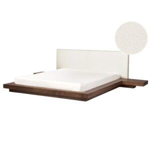 wohnli-moebel-suche-800001906366 Wohnli Möbelsuche - BETT mit Lattenrost 180/200 cm MDF-Platte Braun Zen