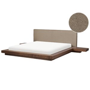wohnli-moebel-suche-800001906379 Wohnli Möbelsuche - BETT mit Lattenrost 180/200 cm MDF-Platte Taupe Zen