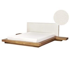 wohnli-moebel-suche-800001906382 Wohnli Möbelsuche - BETT mit Lattenrost 160/200 cm MDF-Platte Hellbraun Zen