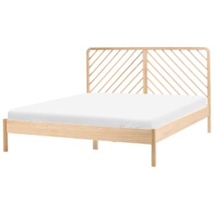 wohnli-moebel-suche-800001906510 Wohnli Möbelsuche - BETT mit Lattenrost 180/200 cm Kiefernholz Hellbraun Sephos