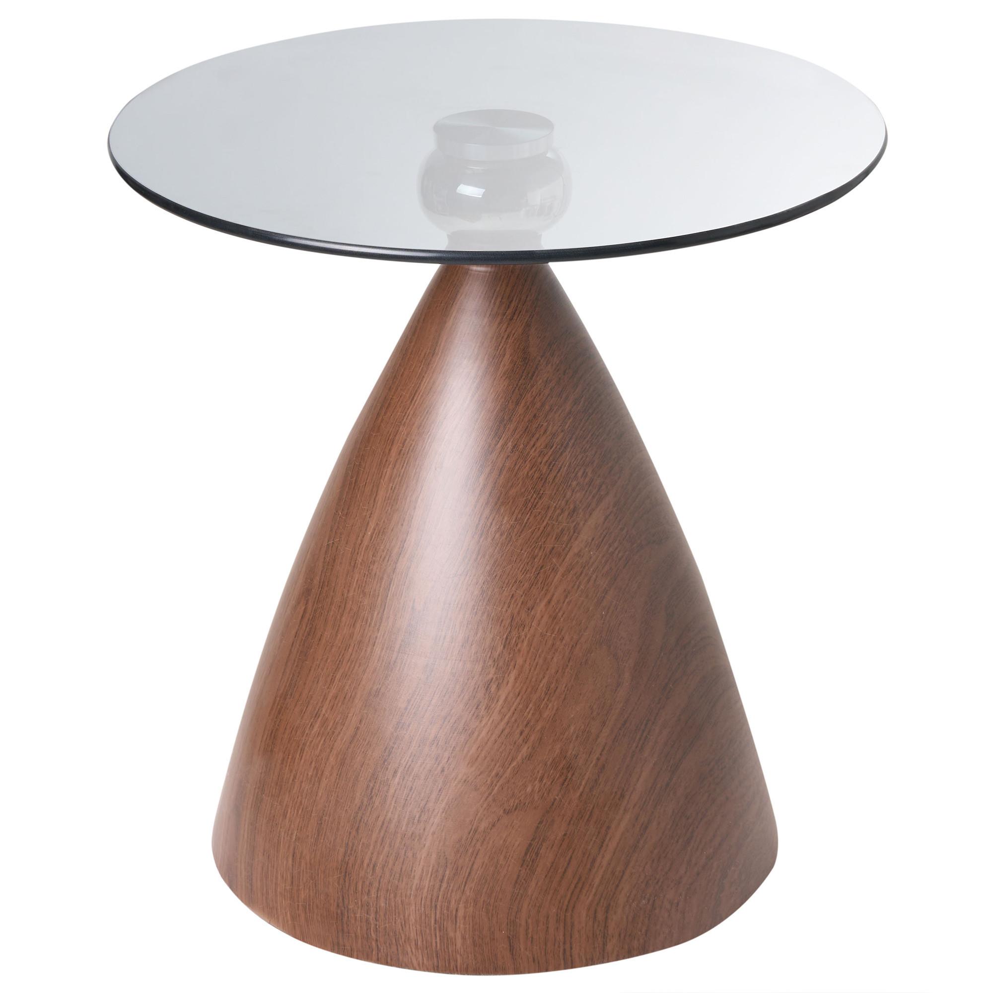 wohnli-moebel-suche-800001906632 Wohnli Möbelsuche - BEISTELLTISCH Sicherheitsglas Braun/Schwarz Corella