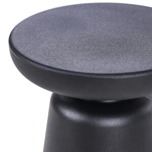 wohnli-moebel-suche-800001907456-1 BEISTELLTISCH Schwarz Tofet Kunststoff Beliani Möbel > Tische > Beistelltische Schwarz