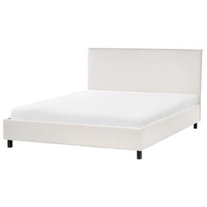 wohnli-moebel-suche-800001907586 Wohnli Möbelsuche - BETT mit Lattenrost 160/200 cm Stoff Beige Sennez