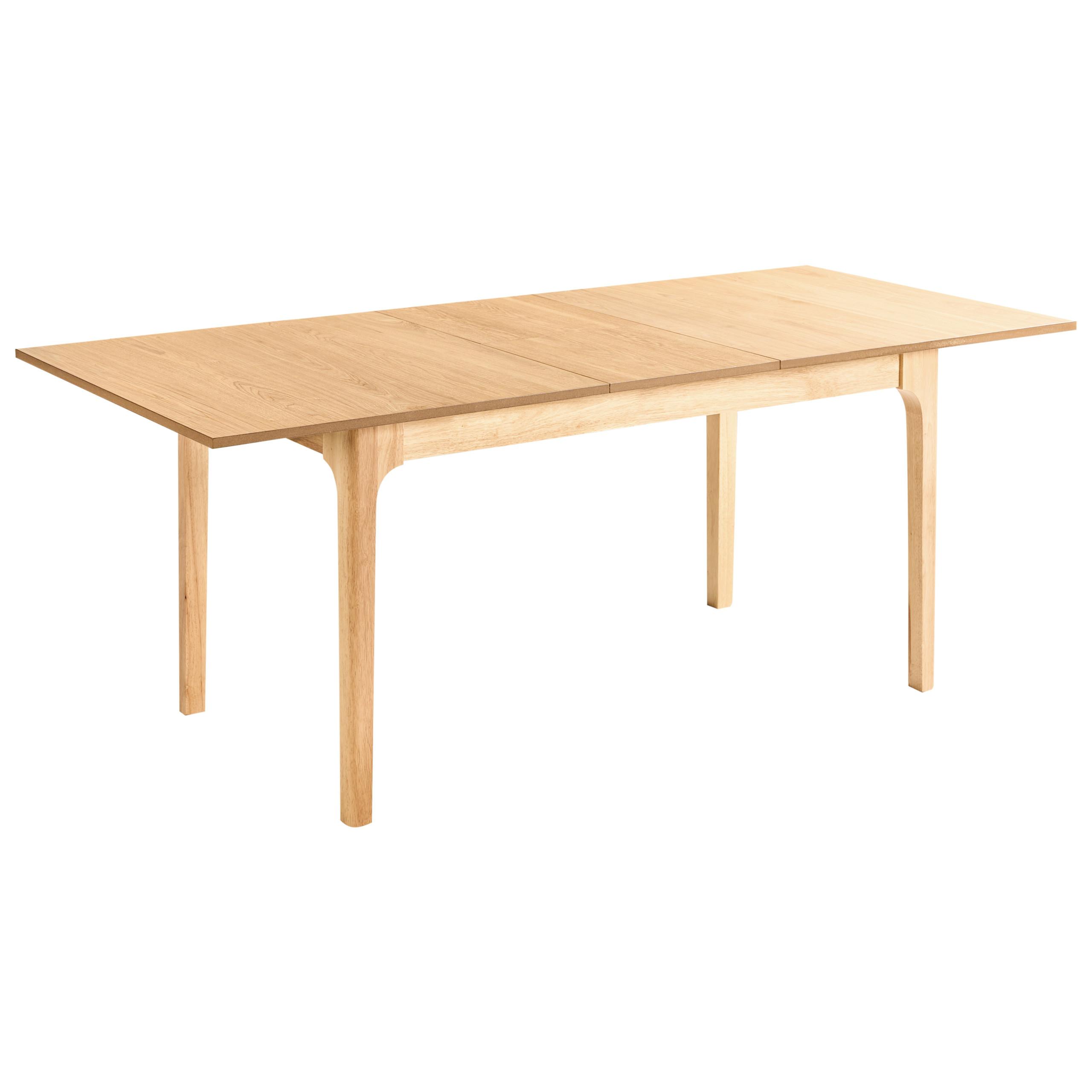 Wohnli Möbelsuche - ESSTISCH ausziehbar Helle Esche 160-200/90 cm Delmas