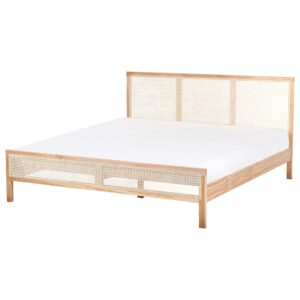 wohnli-moebel-suche-800001908000 Wohnli Möbelsuche - BETT mit Lattenrost 180/200 cm Kiefernholz Hellbraun Salernas
