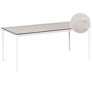 wohnli-moebel-suche-800001908011 Wohnli Möbelsuche - GARTENTISCH 180/90 cm Holzoptik Hellgrau Sovareto