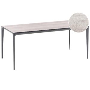 wohnli-moebel-suche-800001908015 Wohnli Möbelsuche - GARTENTISCH 180/90 cm Holzoptik Hellgrau Sovareto