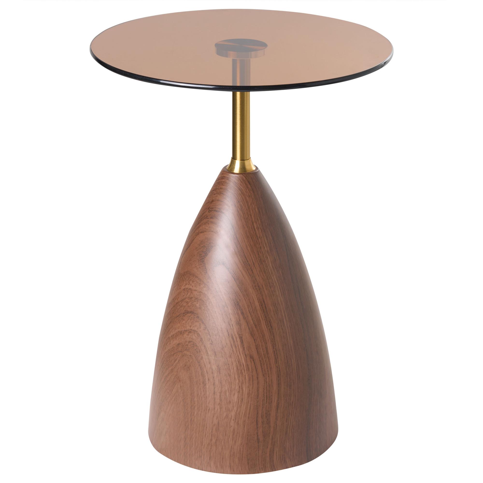 wohnli-moebel-suche-800001908041 Wohnli Möbelsuche - BEISTELLTISCH Sicherheitsglas Braun Wallis