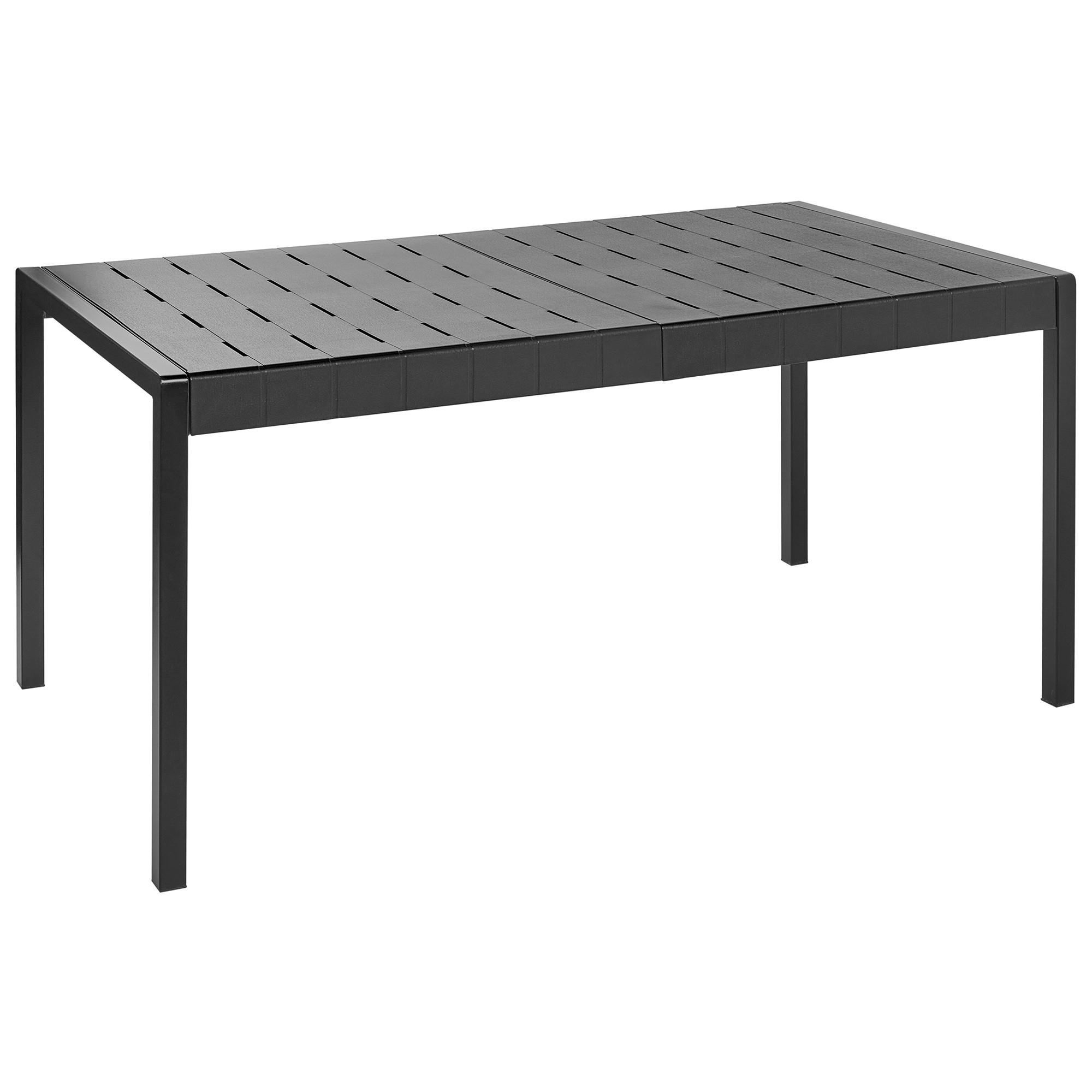 wohnli-moebel-suche-800001908103 Wohnli Möbelsuche - GARTENTISCH 154/84 cm Schwarz Bartica