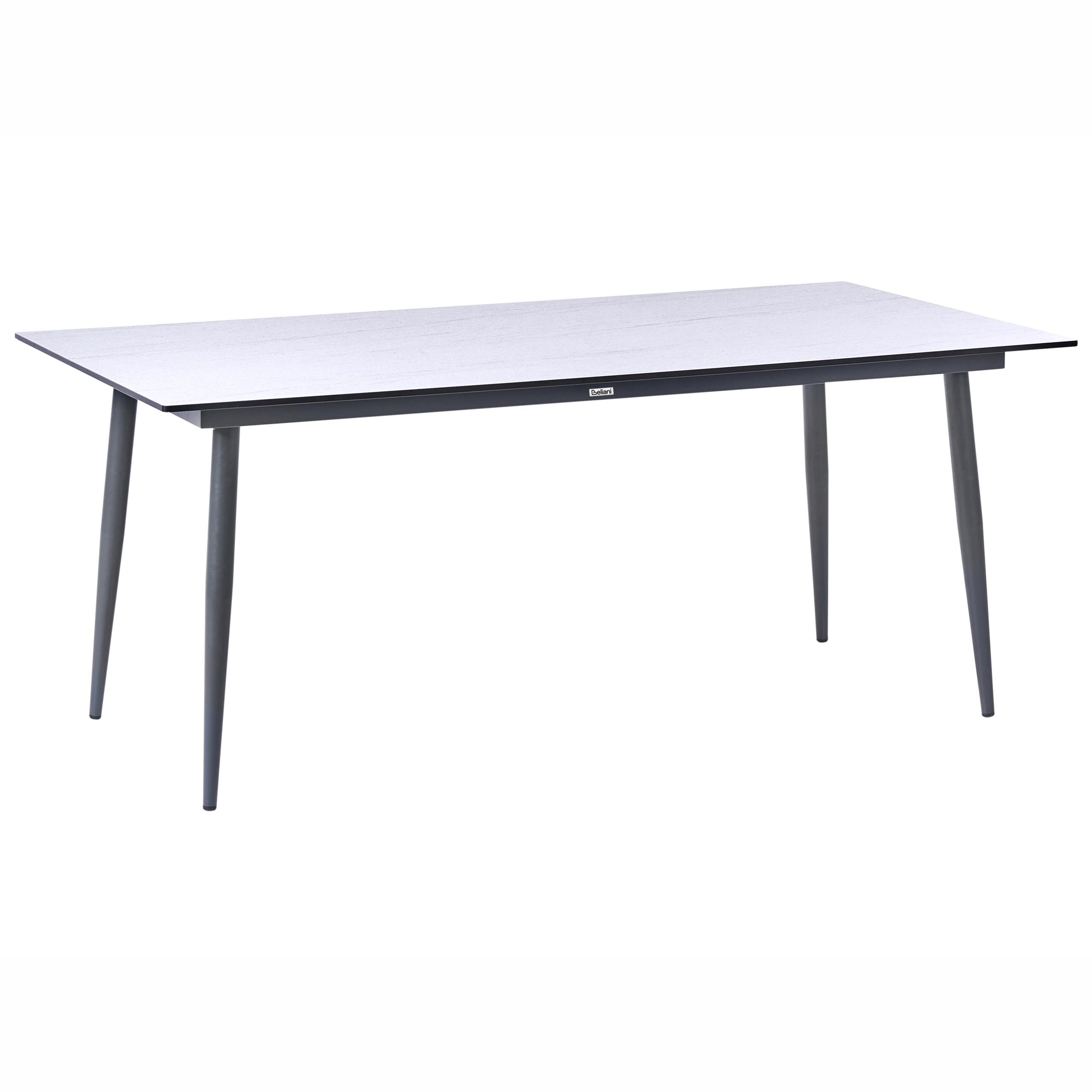 Wohnli Möbelsuche - GARTENTISCH 180/90 cm Steinoptik Travertinoptik Tolentino