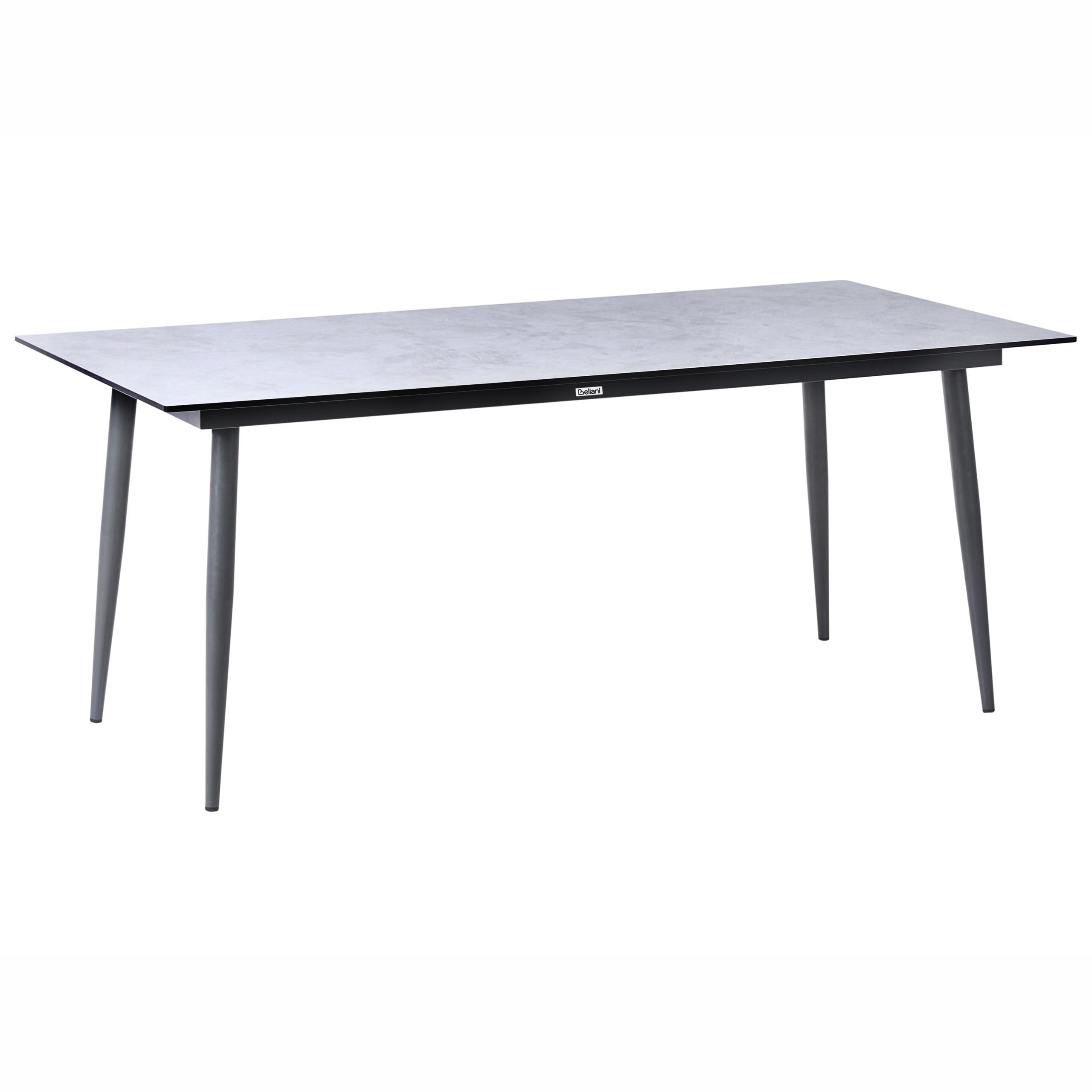 wohnli-moebel-suche-800001908169 Wohnli Möbelsuche - GARTENTISCH 180/90 cm Steinoptik Hellgrau Tolentino
