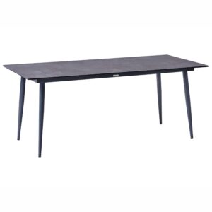 Wohnli Möbelsuche - GARTENTISCH 180/90 cm Steinoptik Grau Tolentino