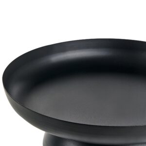 BEISTELLTISCH Metall Schwarz Torrens Metall Beliani Möbel > Tische > Beistelltische Schwarz
