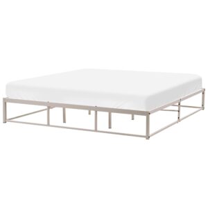 wohnli-moebel-suche-800001908288 Wohnli Möbelsuche - BETT ohne Kopfteil 180/200 cm Eisen Hellbeige Viry