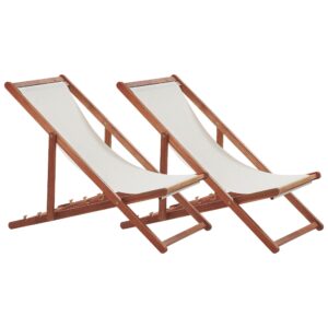 wohnli-moebel-suche-800001908347 Wohnli Möbelsuche - LIEGESTUHL Set mit 2 klappbaren Dunkelbraun Anzio