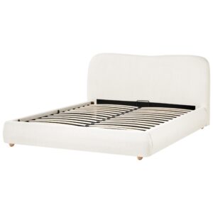 wohnli-moebel-suche-800001908508-1 BETT mit Stauraum 160/200 cm Stoff Cremeweiß Blagnac Textil Beliani Möbel > Betten Weiß