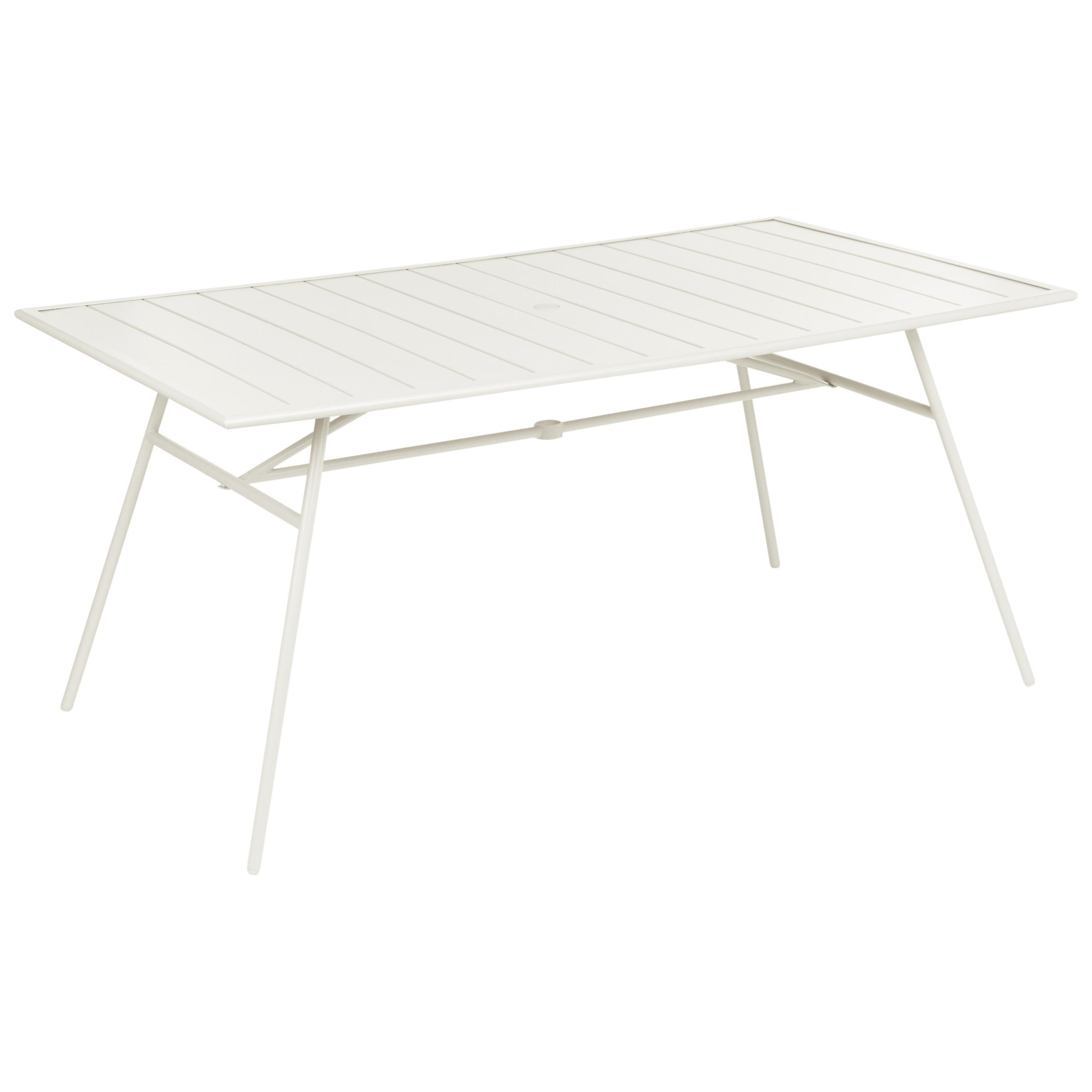 wohnli-moebel-suche-800001908513 Wohnli Möbelsuche - GARTENTISCH 160/90 cm Metall Hellbeige Terenzo