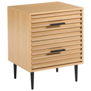 wohnli-moebel-suche-800001908601 Wohnli Möbelsuche - NACHTTISCH mit 2 Schubladen Hellbraun Keith