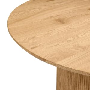 wohnli-moebel-suche-800001908761-1 ESSTISCH Hellbraun 120/120 cm Sheho Holzwerkstoff Beliani Möbel > Tische > Esstische Braun