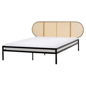 wohnli-moebel-suche-800001908768 Wohnli Möbelsuche - BETT mit Lattenrost 160/200 cm Eisen Hellbraun Boulin