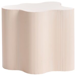 wohnli-moebel-suche-800001909555-1 BEISTELLTISCH Cremeweiß Perry Holzwerkstoff Beliani Möbel > Tische > Beistelltische Weiß