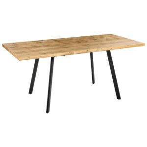 Wohnli Möbelsuche - ESSTISCH ausziehbar Braun 140/180/90 cm Harlow